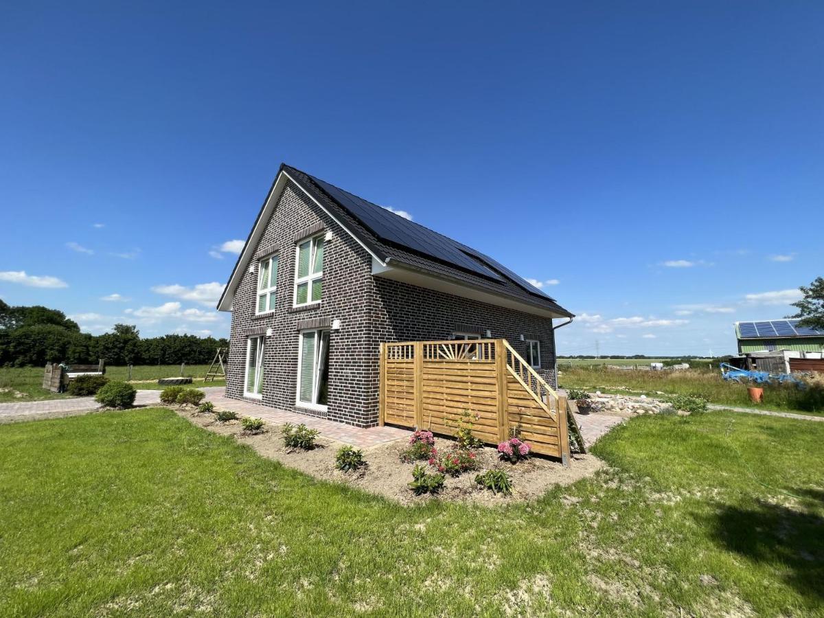 Ferienwohnungen Ebbe Und Flut - Niedrigenergiehaus Elpersbuttel Exterior photo